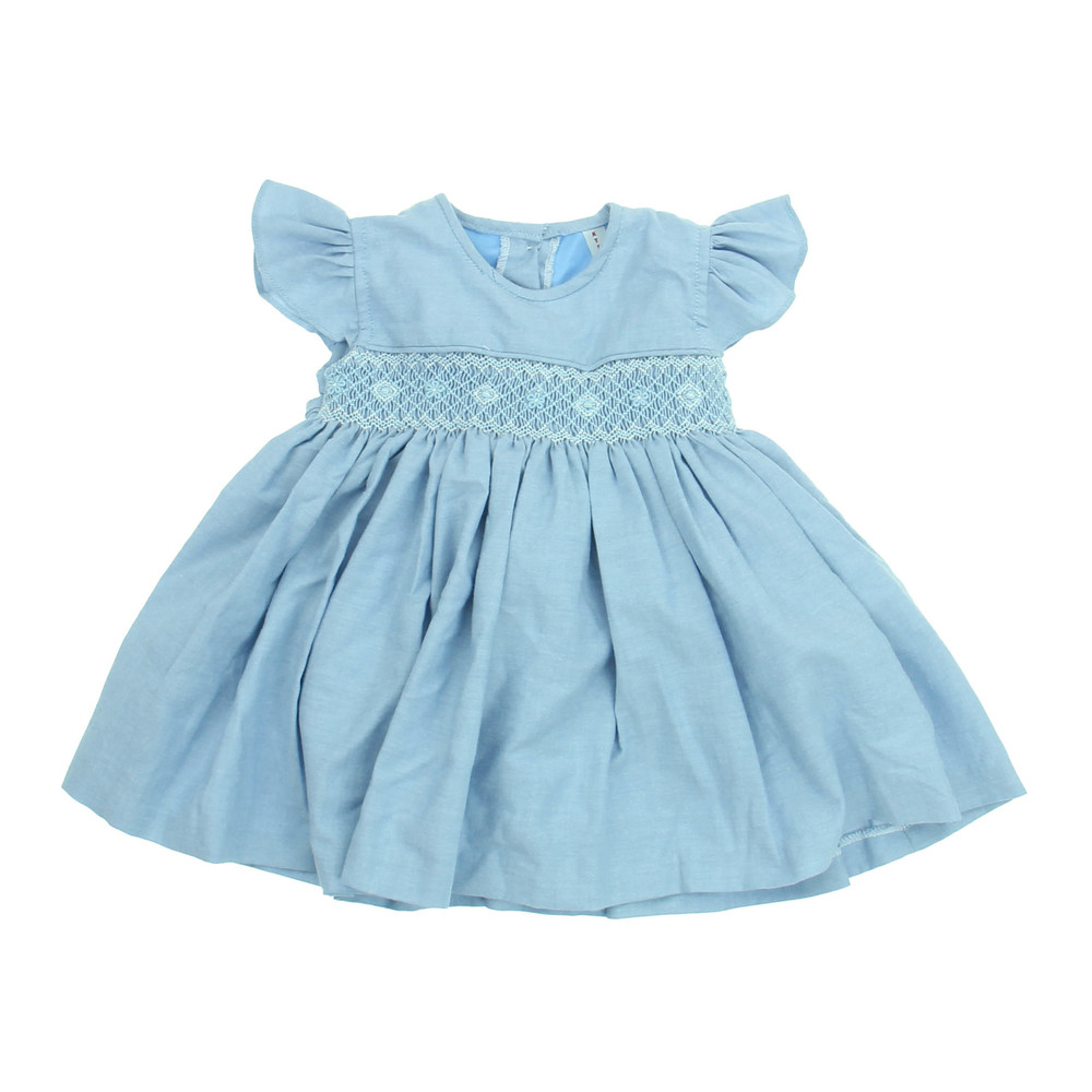 KYS Girls Light Blue Dress size: 0-3 Months